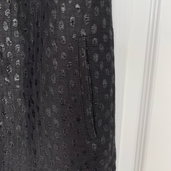 Club Monaco sleeveless dress with tonal polka dots - Picture 4 of 5